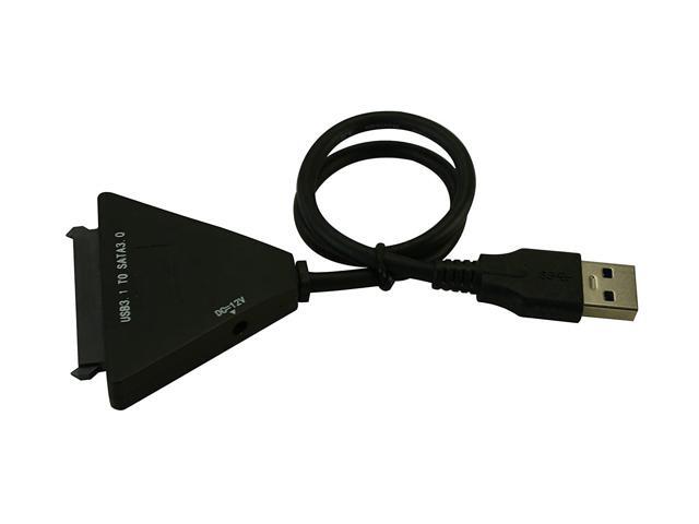 USB3.1 Gen 2 USB-C to SATA3.0 7+15 PIN Adapter Cable For 2.5//3.5/" Hard Drive