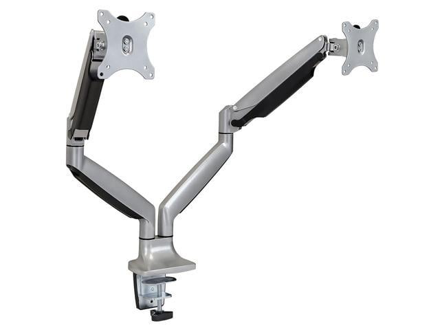 Mount-It! Monitor Arm Desk Mount | Full Motion Articulating Height Adjustable | Fits 21-32 Inch Screens