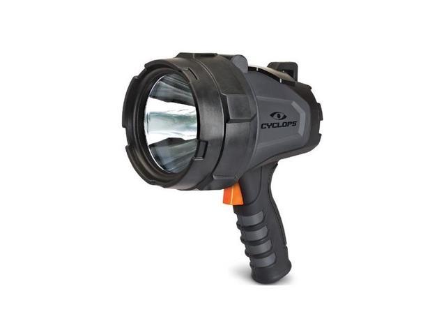 Cyclops CYC-FLX400 Megnetic Black Rechargeable 400-Lumen LED Flashlight 