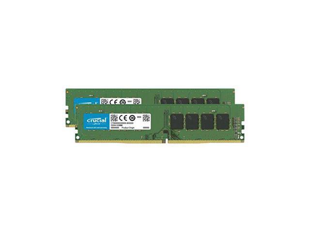 Crucial 8GB Kit (4GBx2) DDR4 2666 MT/s (PC4-21300) CL19 x8 UDIMM