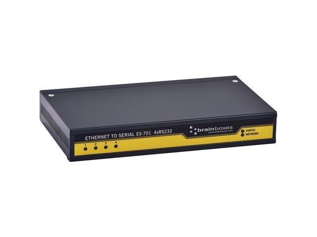 Brainboxes 4 Port Rs232 Ethernet To Serial Adapter