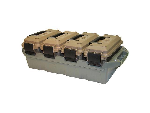 Photo 1 of MTM 4-Can Ammo Crate, Dark Earth, 10" x 7"