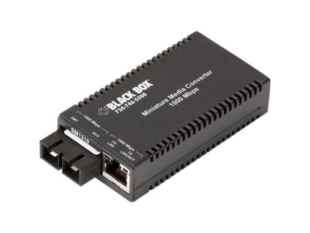 Black Box PoE PD Media Converter 10Base-T/100Base-TX to 100Base-FX  Multimode ST