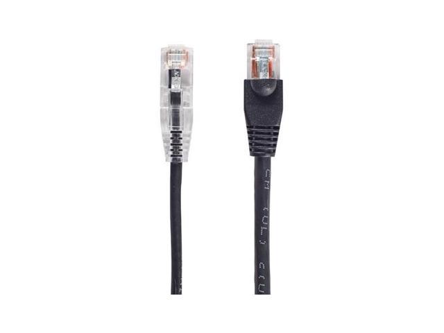 Black Box GigaTrue CAT6 Channel Patch Cable with Basic Connectors Gray 4-ft. 1.2-m