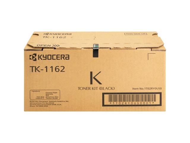 Black Toner Cartridge for Kyocera TK-1162 ECOSYS P2040dw, Genuine Kyocera Brand