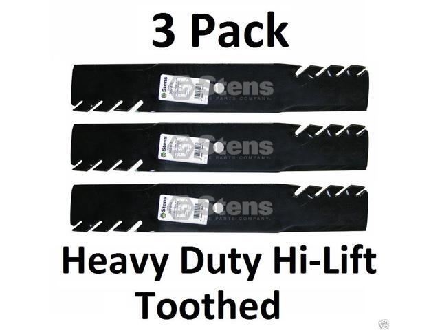 12 Pack Stens 302-622 Toothed Blade Fits John Deere M141785