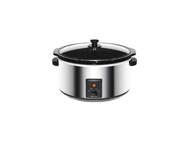 Brentwood Appliances 8 QT Slow Cooker (Stainless Steel) SC170S