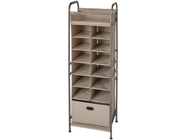 Neatfreak Nfc05123 A69a8a 001 Vertical 12 Cubby Shoe Storage