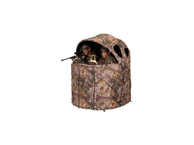 Ameristep Deluxe Tent Chair Ground Hunting Concealment Blind, RealTree ...