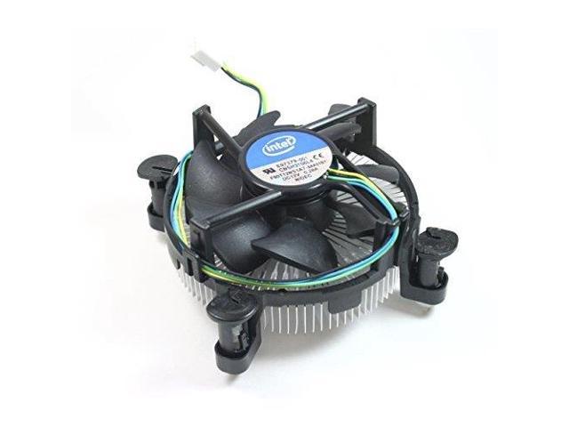 E97379-001 Intel Socket 1155/1156 Aluminum Heat Sink and 3.5-Inch Fan with 4-Pin Connector up to Core i3 3.06GHz