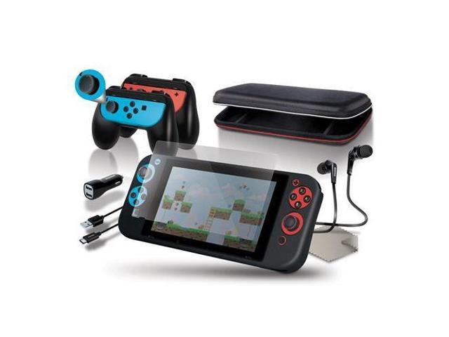 Photo 1 of DREAMGEAR DG-DGSW-6502 NINTENDO SWITCH STARTER BUNDLE
Everything you need to get the most out of your new Nintendo switch! Our popular comfort grip is all new for the switch with an ergonomic design and soft silicone detail. Joy-Con™ grips improve your gr