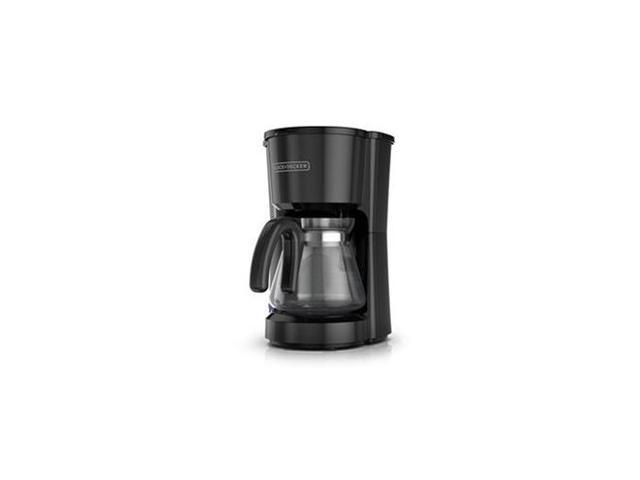 BLACK & DECKER 5-Cup Black Coffee Maker at