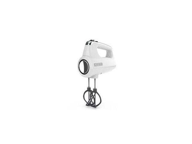 BLACK+DECKER Helix Performance Premium Hand Mixer, 5-Speed Mixer, White,  MX600W 