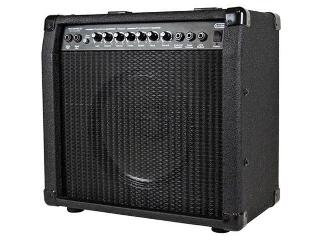 Monoprice 40-Watt 1x10 Guitar Combo Amplifier - Black with Spring