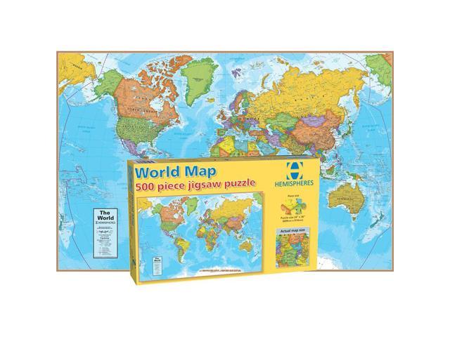 Maps International World 500-Piece Puzzle