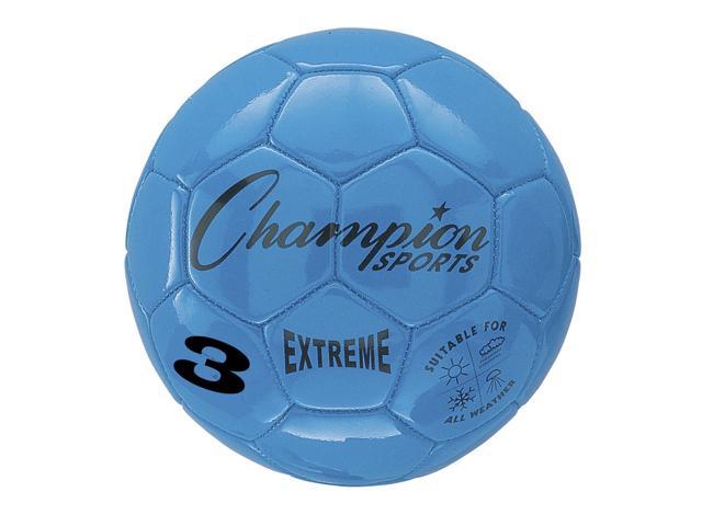 Champion Sports Extreme Series Size 3 Composite Blue Soccer Ball