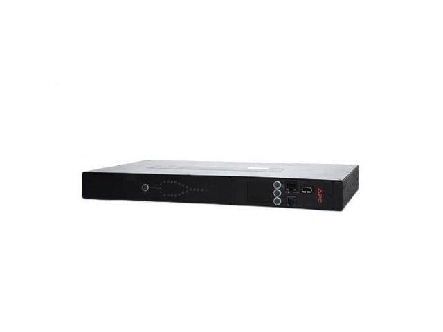 APC AP4430 Rack ATS, 200 / 208V, 20A, L6-20 in, 8 x C13, 1 x C19 out ...