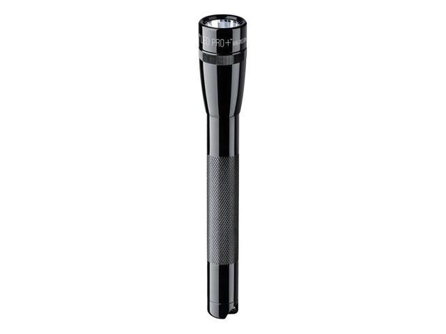 Maglite Mini Pro+ LED 2-Cell AA Flashlight w/Holster Black
