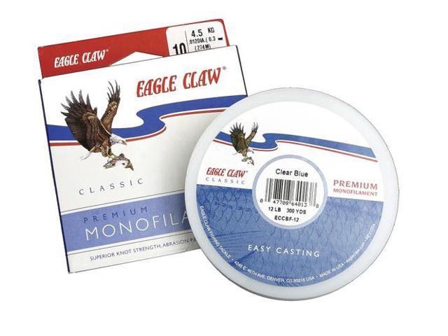 Eagle Claw 09010-30 30 Lb.Test Lake Stream Mono Line Clear Blue 7331 