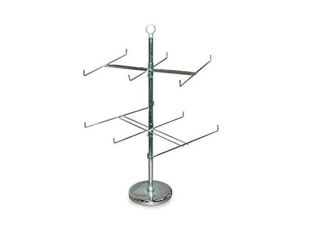 Retail Display Hanging Counter Top Spinner Rack 2 Tier Wire Retail Display Hanging Counter Top Spinner Rack 2 Tier Wire 25 H