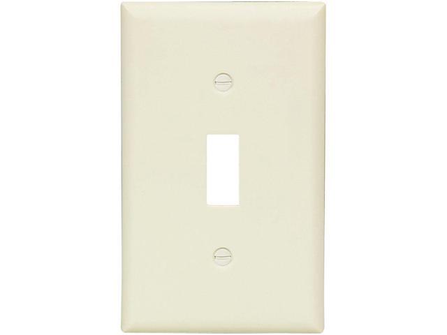 Cooper Almond Standard 1 Gang Thermoset Switch Plate Wallplate Gang Thermoset Switch Plate Wallplate