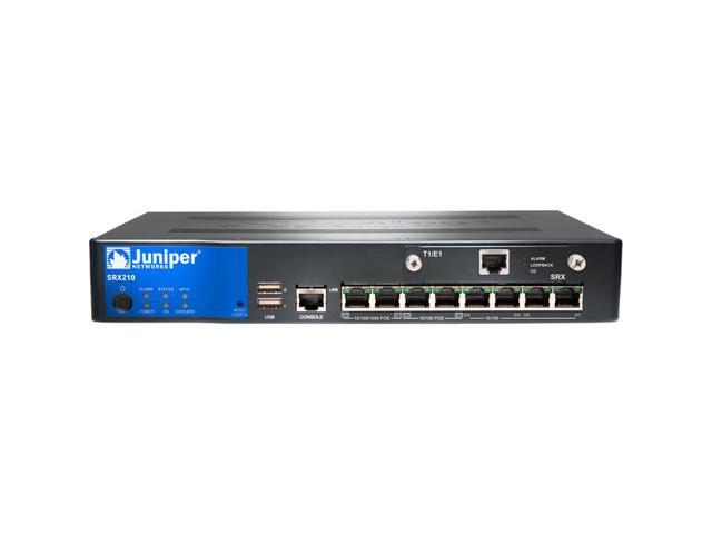 Juniper SRX210HE2-POE SRX210 Services Gateway Power Over Ethernet ...