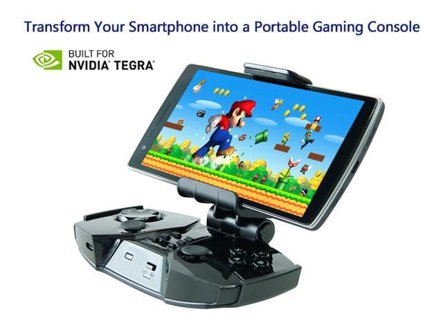 Viaplay Smart Portable Gamepad, Mobile Bluetooth Gaming Controller, Via-Gamepad F2 for Android Smartphone, Tablet, iPhone iPad (iCade mode only), Samsung Galaxy phones - Black