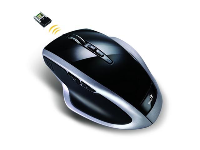 Genius 31030105101 Ergo 8800 Ergonomic Design Wireless Mouse