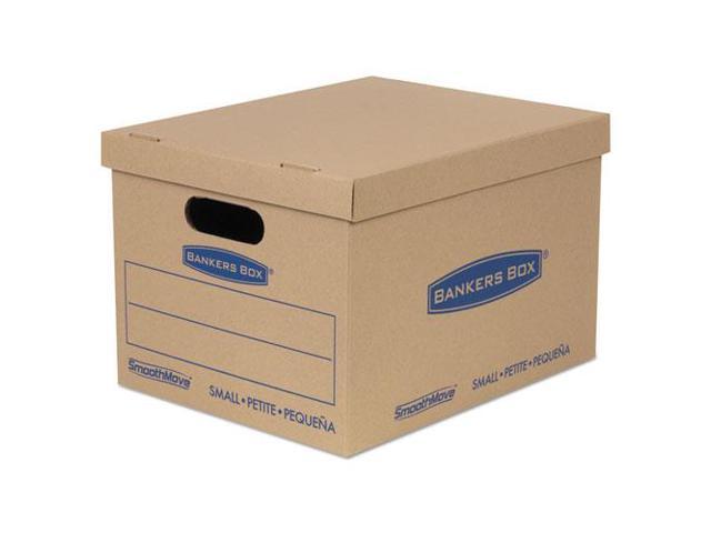 Photo 1 of Bankers Box SmoothMove Classic Small Moving Boxes 15l x 12w x 10h Kraft/Blue 15