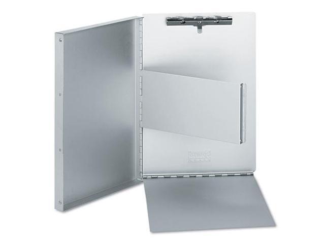 UNIVERSAL Aluminum Document Box 2/5" Capacity Holds 8-1/2w x 11h Silver 40300