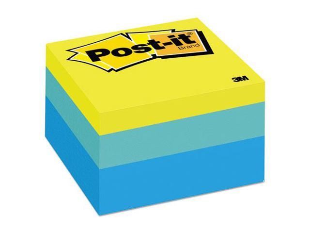 Post-it Original Cubes 3 x 3 Blue Wave 470-Sheet 2056RC - Newegg.com