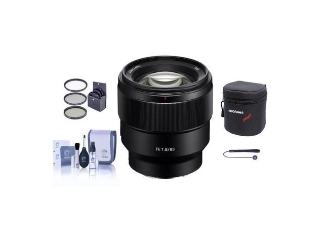 Sony FE 85mm F1.8 E-Mount Lens With free Accessory Bundle