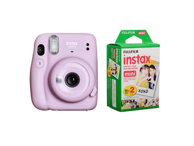 schrobben ondersteboven Bestrating Fujifilm Instax Mini 11 Instant Film Camera,Lilac Purple W/Fuji Film Twin  Pack - Newegg.com