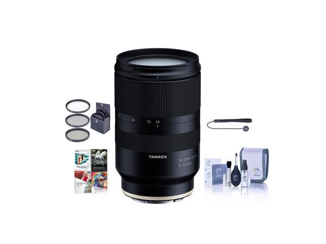 Tamron 28 75mm F 2 8 Di Iii Rxd Lens For Sony E With Free Accessory Bundle Newegg Com