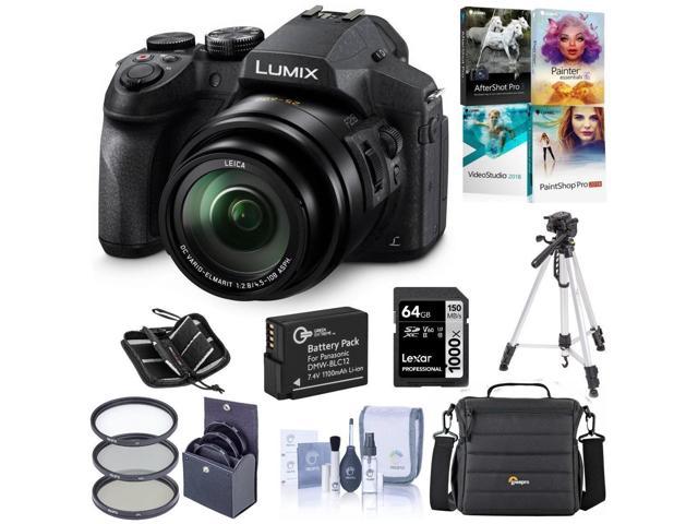 Panasonic Lumix DMC-FZ300 12.1MP Digital Camera With Premium