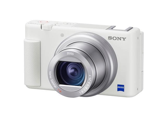 Sony ZV-1 Compact 4K HD Camera, White #DCZV1/W