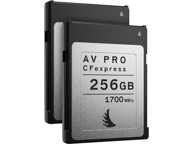 Angelbird AV PRO 256GB CFexpress 2 Type-B for Canon R5 and EOS-1D X Mark III,2Pk