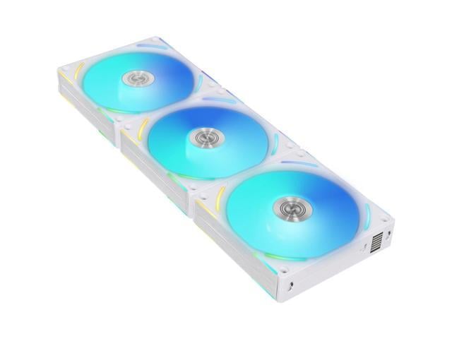 LIAN LI UNI Fan AL120 V2 RGB White 3x 12cm Fan Pack with