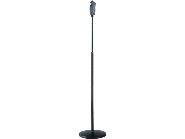 K&M 26085 One-Hand Microphone Stand, 41.73-70.47" Height, Black #26085.500.55