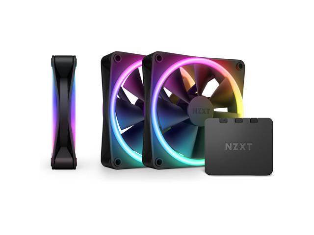 NZXT F120RGB Duo - 120mm Dual-sided RGB Fan - Triple Pack (Black 