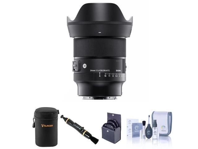 Sigma 24mm f/1.4 Wide Angle Lens for L Mount Mirrorless Camera Kit
