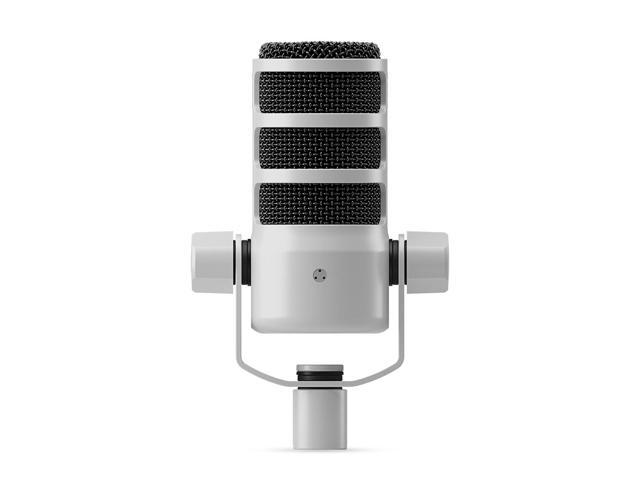 Rode Rode PodMic Dynamic Cardioid Broadcast USB and XLR Microphone, White