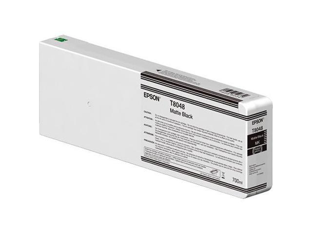 Epson UltraChrome HD Matte Black 700mL Ink Cartridge #T804800 - Newegg.com