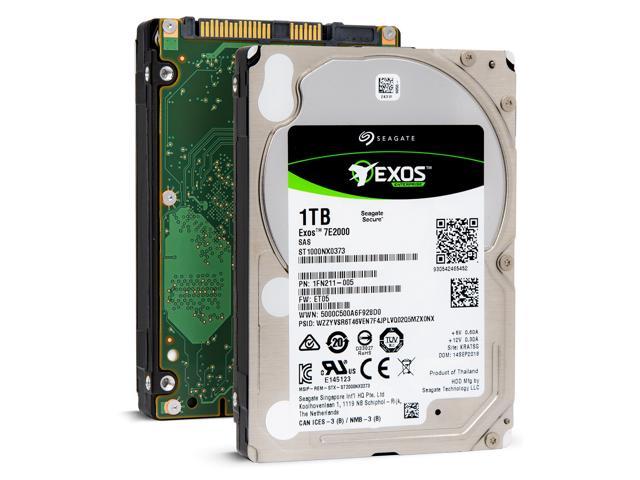  Seagate Exos 1TB Internal Hard Drive Enterprise HDD – 3.5 Inch  6Gb/s 7200 RPM 128MB Cache for Enterprise, Data Center – Frustration Free  Packaging (ST1000NM0008) : Electronics
