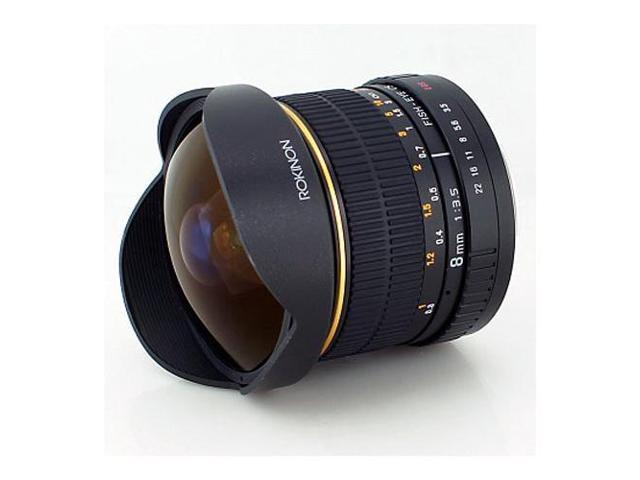 Rokinon 8mm Ultra Wide Angle f/3.5 Fisheye Lens for Pentax