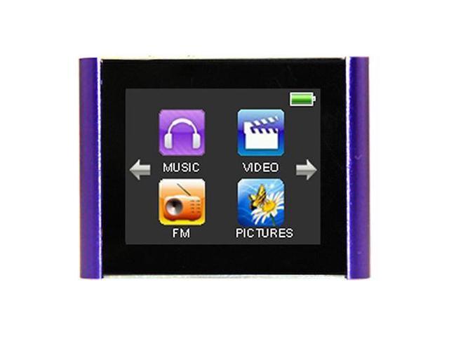 Mach Speed Eclipse T180 4GB MP3 Player, 1.8" Touch LCD, Video, FM Radio, Purple