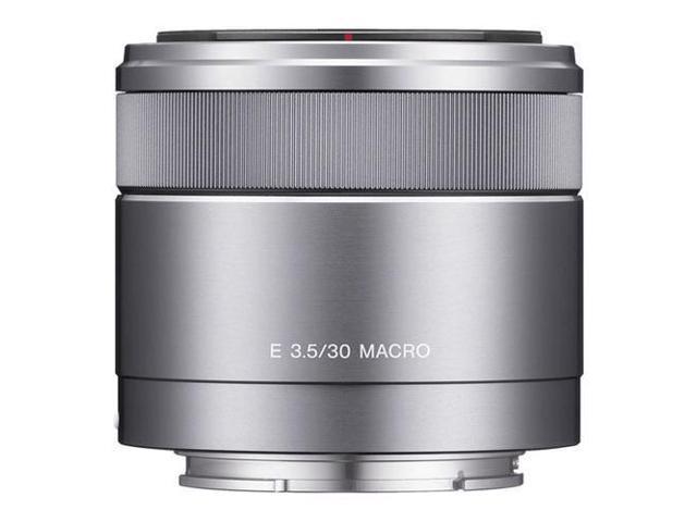 SONY SEL30M35 Compact ILC Lenses 30 mm f/3.5 Macro Lens Silver