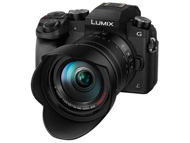 Panasonic Lumix DMC-G7 Mirrorless with 14-140mm OIS Lens, Black 
