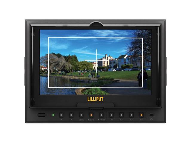 Lilliput 7" 5D-II/P HDMI Monitor LP-E6 adapter PEAKING Zebra Exposure Filter 