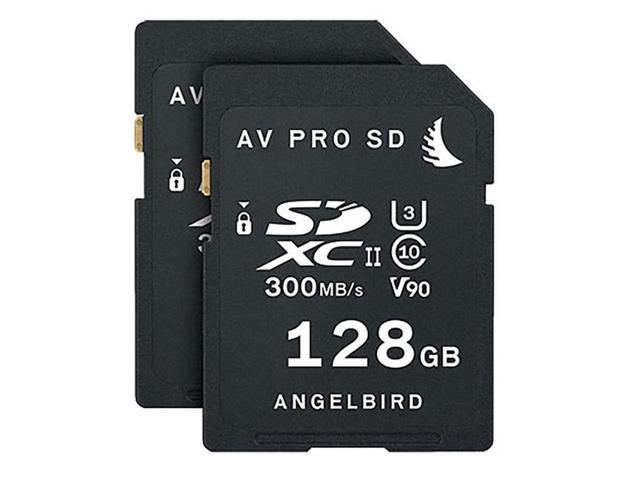 Angelbird 2x AV PRO SD 128GB Card Match Pack for Panasonic EVA1 Camera #MP-EVA1